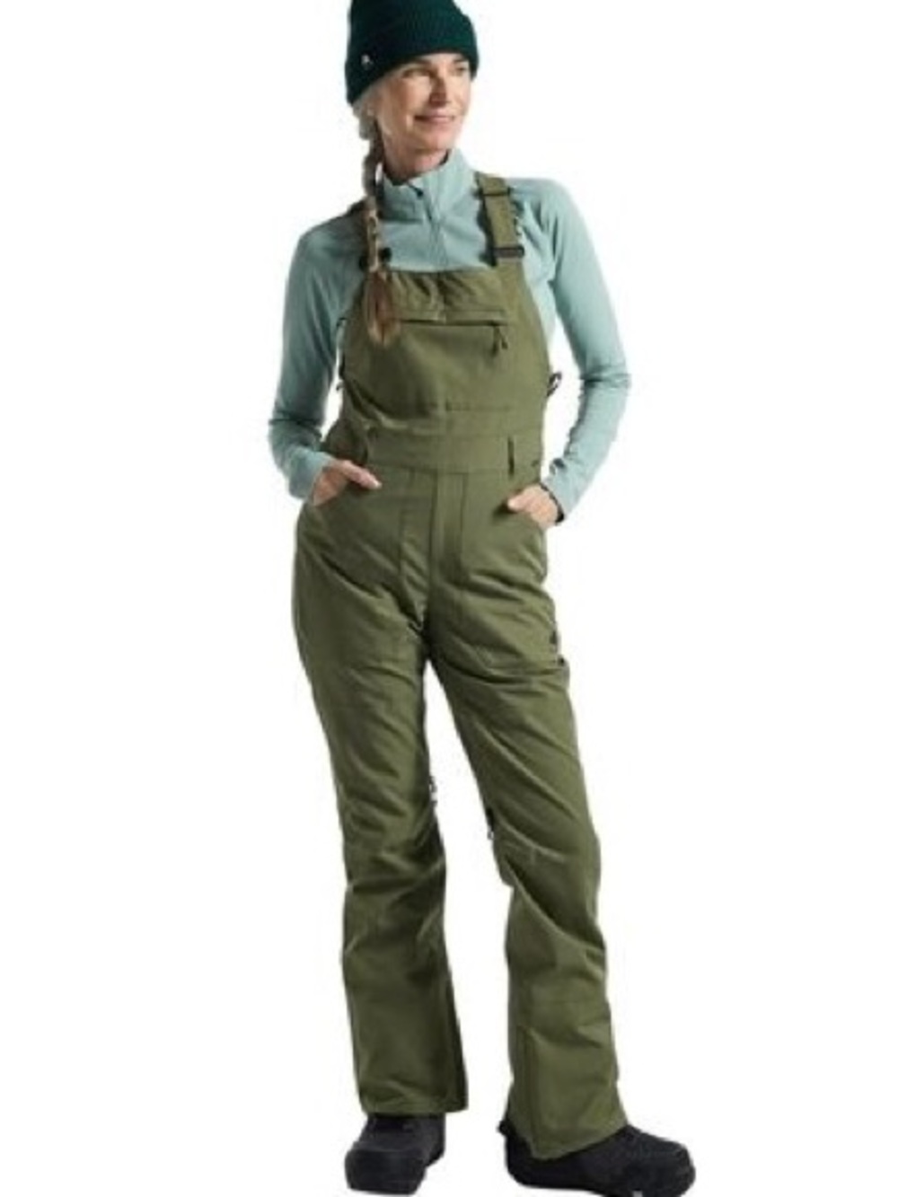Burton Avalon Bib Pants Size Large Womens - Picture 2 of 12
